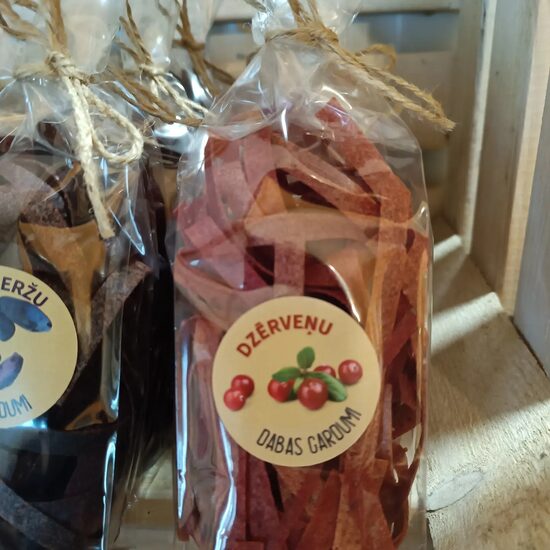 Dzērveņu salmiņi BIO, 100g